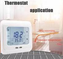 Programmable Digital Thermoregulator Touch Screen Room Heating Thermostat