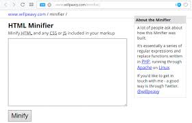 Minify Css Javascript And Html Without Plugin Regular Expression Javascript Pagespeed