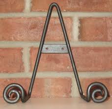 Wrought Iron Plate Stand 2195 Delivery 7 days a week. wrought iron plate stand