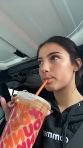 Charli Love Coffee In 2020 Dunkin Charlie Video Dunkin Dounts
