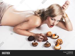 Blond Sexy Girl Eating Image & Photo (Free Trial) | Bigstock