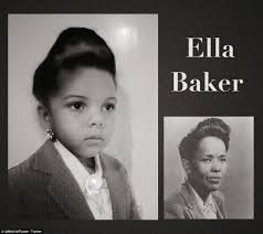 I didn't break the rules, but i challenged the rules. Day 20 Lola Dresses Up As Civil Rights Activist Ella Baker Baker Worked With The Naacp A Black History Month Black History Iconic Women