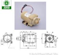 Bơm nước mini V1 (động cơ 24V BLDC)