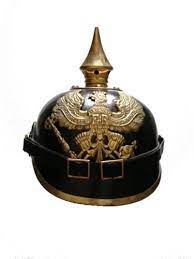 Hessen pickelhaube für einen offizier im leibgarde infanterie regt. Prussian Pickelhaube Re Enactment Shop