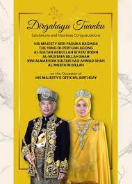 Agong buat kejutan hari jadi, pm terima buku. Agong S Birthday L 8 June 2020 Hearty Congratulations Special Events Birthday