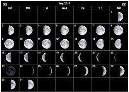 Full Moon July 2017 Calendar Moon Phase Calendar November