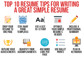What new resume rules and trends should you be following? Top 10 Tips For Writing A Great Resume