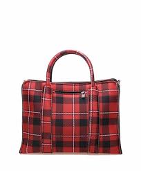 Save My Bag Kirmizi Ekose Laptop Cantasi Canta Canta Modelleri Ekose