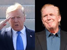 Wish your locks were as blonde and luscious as donald trumps? Trump Changed Trademark Hair For One Day Swapped Back For Uk Visit Business Insider