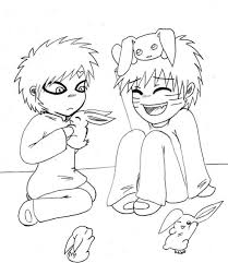 Cartoons / coloring pages / naruto · may 4, 2021. Gaara And Naruto Coloring Page Free Printable Coloring Pages For Kids