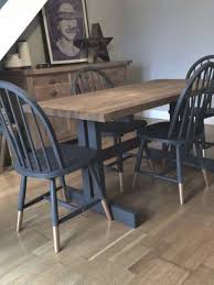 Upcycled Furniture Table Dining Rooms Ideas 56 Super Ideas In 2020 Affordable Dining Room Kitchen Table Makeover Painted Dining Table