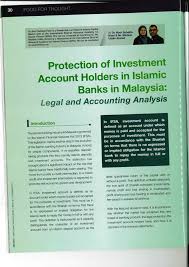 The first home deposit funding scheme (mydeposit) has been launched. Pdf Protection Of Investment Account Holders In Islamic Banks In Malaysia Legal And Accounting Analysis