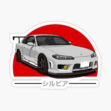 184 kw) at 6400 rpm and 275. Silvia S15 Stickers Redbubble