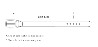 How To Measure Your Belt Size Proper Cloth Reference