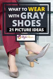 Most recently, blogger amandabrohman of thestylegossiper.blogspot.com. What To Wear With Gray Shoes 21 Picture Ideas Stylecheer Com