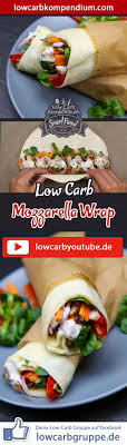 Mozzarella Wrap Low Carb Der Vielleicht Einfachste Wrap Der Welt Rezepte Low Carb Essen Wraps Rezept