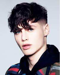 Pin By Marius Bagavicius On Duality Men Hair Highlights Curly Hair Men Long Hair Styles Men