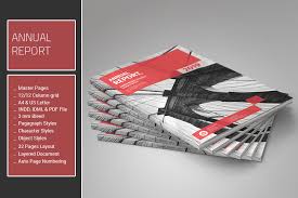Download Annual Report Template In Brochure Templates On Yellow Images Creative Store PSD Mockup Templates