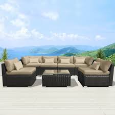 We did not find results for: Review Of Modenzi 7g U Outdoor Sectional Patio Furniture Espresso Brown Wicker Sofa Set