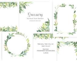 Free for commercial use no attribution required high quality images. Green Leaves Border Etsy