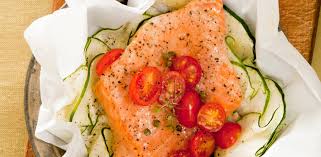 Recette Papillotes Saumon Et Courgettes Recipe Food Zucchini Vegetables