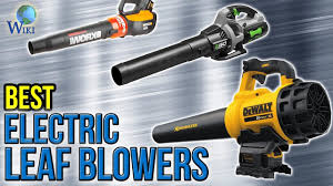 No matter what type you have at home. 9 Best Electric Leaf Blowers 2017 Youtube