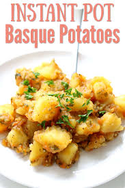 Instant Pot Basque Potatoes 365 Days Of Slow Cooking And Pressure Cooking Recipe Instant Pot Dinner Recipes Instant Pot Recipes Veggie Side Dish Recipes