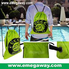 Neon Green Simple Basic Draw Sting Bag Backpack Casual Sports Gear Travel Pack Package Giveaway Print Logo Icon Branded Merchandise Bags Letter Bag Sports Gear