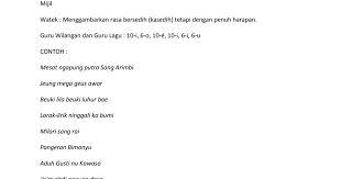Contoh guru lagu jeung guru wilangan. Contoh Guru Lagu Jeung Guru Wilangan Cara Golden