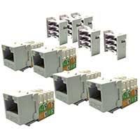 The different types of cables (category or cat) offer increasingly faster transmit and receive speeds. Shaxon Cat6 Rj45 110 Keystone Jack White 5 Pack Micro Center