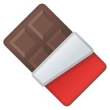 Chocolate Bar Icon Emoji Food Chocolate Chocolate Bar