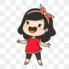 Cute cartoon character clipart free download! The Little Girl Painted Forest Boy And Girl Drawing Cute Little Drawings Cute Cartoon Girl