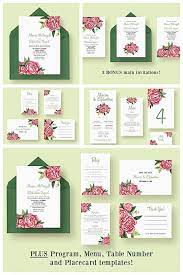 Wedding Invitation Cards With Roses Set Free Download Free Wedding Cards Wedding Invitation Cards Discount Wedding Invitations