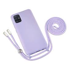 Released 2019, december 16 172g, 7.9mm thickness android 10, up to android 11, one ui 3.1 64gb/128gb/256gb storage, microsdxc. Lila Handyhulle Zum Umhangen Mit Band Fur Galaxy A51