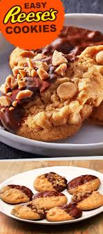 Easy Reese S Cookies Recipe Recipe Easy Cookies Cookie Recipes Desserts
