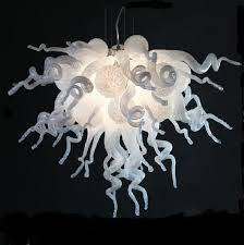 Make your room pop with a blown glass chandelier that is made just for you. Blown Glass Chandelier Cabana Home