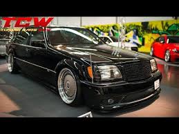 Unique Old Mercedes Benz w140 Bagged Project Car by Kevin - YouTube