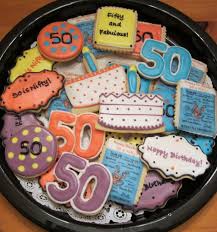 50th Birthday Cookie Cake Ideas Pin By Mt Lookout Sweets On Mt Lookout Sweets Moms 50th Birthday 50th Birthday Party 50th Birthday