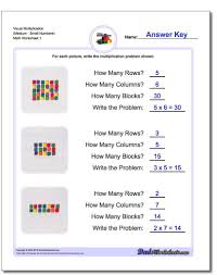 Visual Multiplication Worksheet Mediumsmall Numbers Multiplication Worksheet Multiplication Worksheets Easy Math Worksheets Multiplication