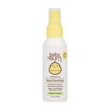 Massage a small amount of oil into the stain, then wash and rinse the area. Hand Sanitizer Spray Baby Bum Sun Bum