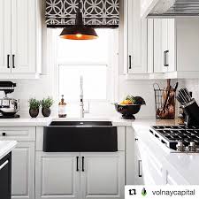 black kitchen sink inspiration