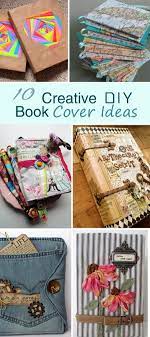 Have you seen the farmhouse books stamped with cute little sayings recently? 10 Creative Diy Book Cover Ideas Hative