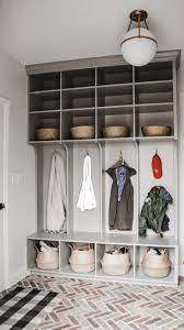 Off black by farrow and ball. Mudroom With Cape May Cobblestone Paint Color Lovely Lucky Life