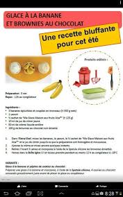 Glace Banane Brownie Recette Tupperware Recette Tuperware Tupperware