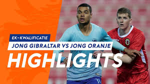 Bij onsoranje blijf je de hoogte van alle nederlandse elftallen. Highlights Jong Gibraltar Jong Oranje 14 11 2019 Ek Kwalificatie Youtube
