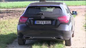 2016 Mercedes A 180 Facelift 122 Hp Test Drive Youtube