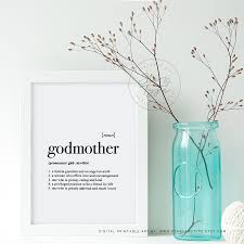 Godmother Definition Printable Art Decor Dictionary Meaning Etsy Wall Printables Printable Wall Art Printable Art Decor