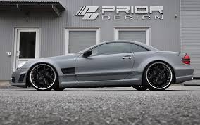 Prior Design Mercedes Sl Widebody Facelift Conversion Matte Grey Sl65 R230 Prior Design Mercedes Sl Widebody Facelift Conversion Mercedes Sl Mercedes Body Kit