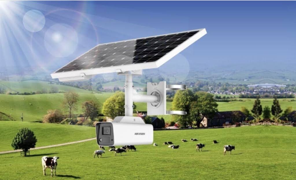 Eco-Friendly Solar-Powered Security Cameras product image