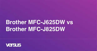 Has a color lcd screen 1.9 . Brother Mfc J625dw Vs Brother Mfc J825dw What Is The Difference